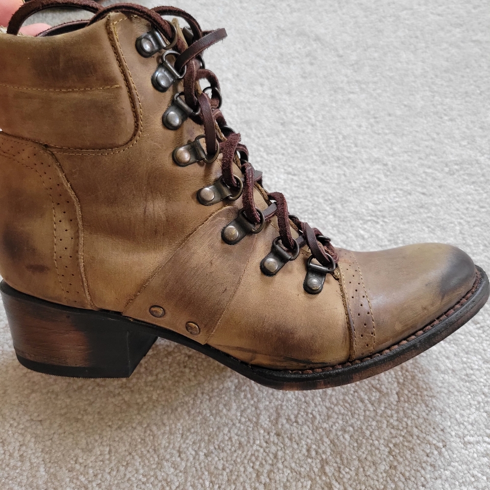 Freebird by Steven Brown Lace-Up Ankle Boots
